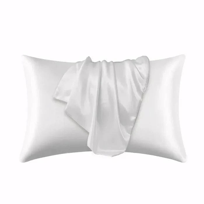 100% Ren Satin Pudebetræk - Rektangel - 2 Stk Pillowcases Danmarkmode.dk