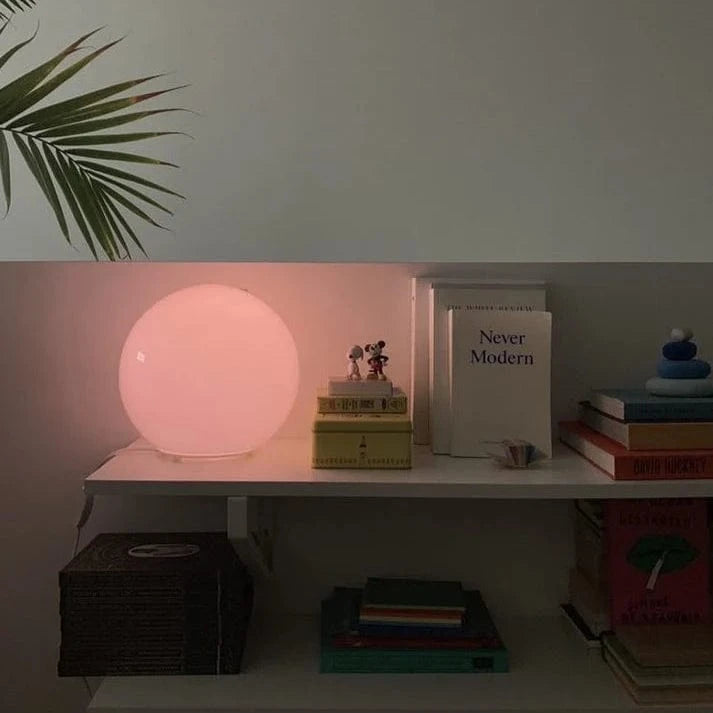16 Farver Justerbar LED Kuglelampe - Vandtæt - Natlampe - Værelsesindretning Table Lamps Danmarkmode.dk