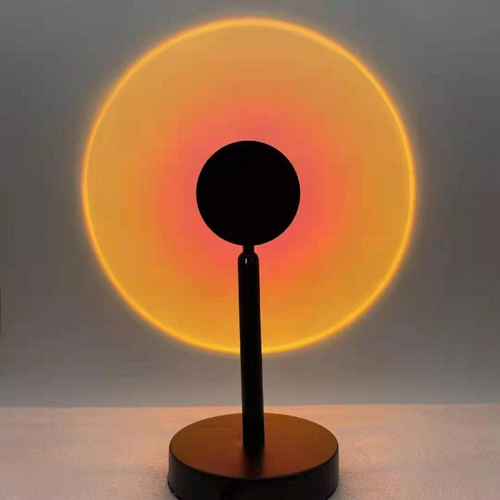 Roterbar LED Solnedgang Projektorlampe - Bærbar - Væglampe - Aluminium