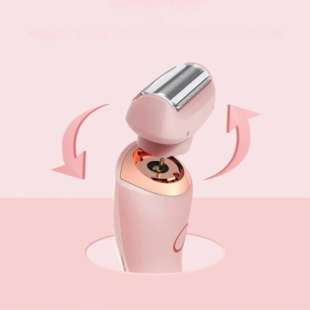 2 i 1 Elektrisk Barbermaskine - Vandtæt - Bærbar - ABS Electric Shaver Danmarkmode.dk