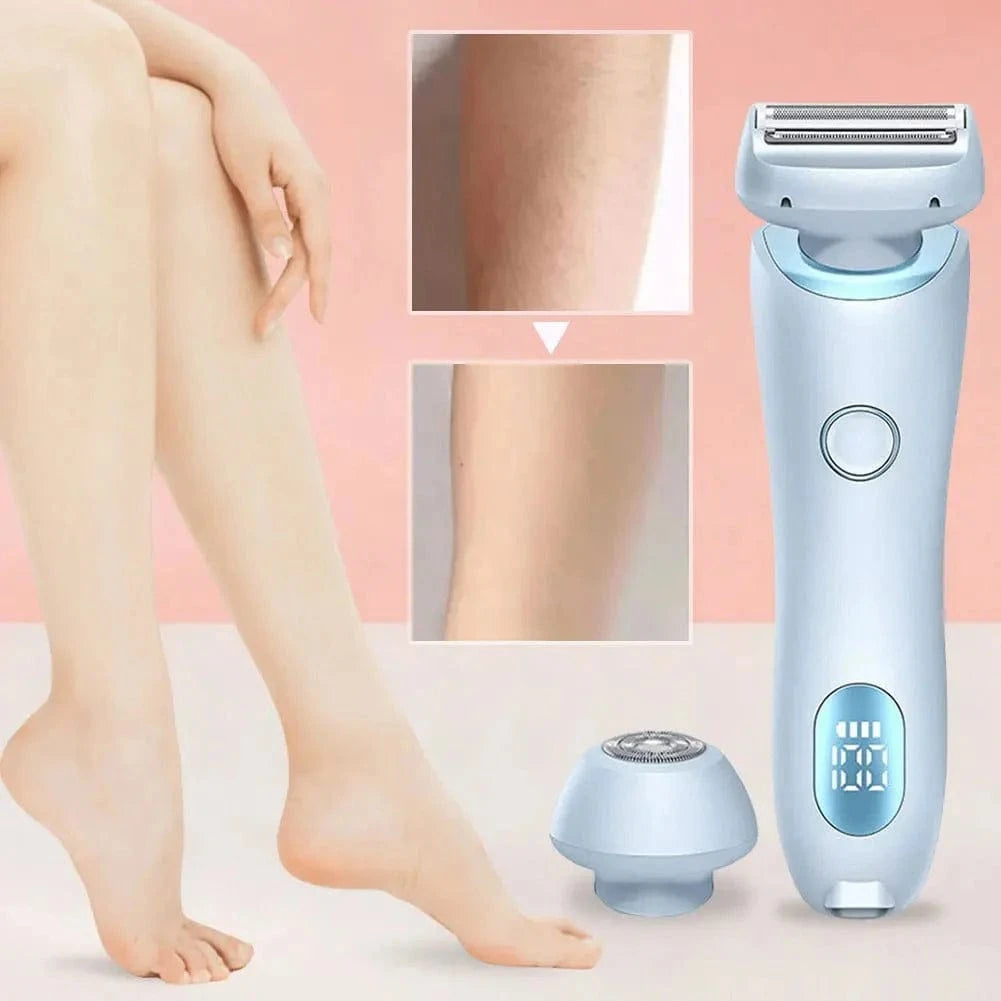 2 i 1 Elektrisk Barbermaskine - Vandtæt - Bærbar - ABS Electric Shaver Danmarkmode.dk
