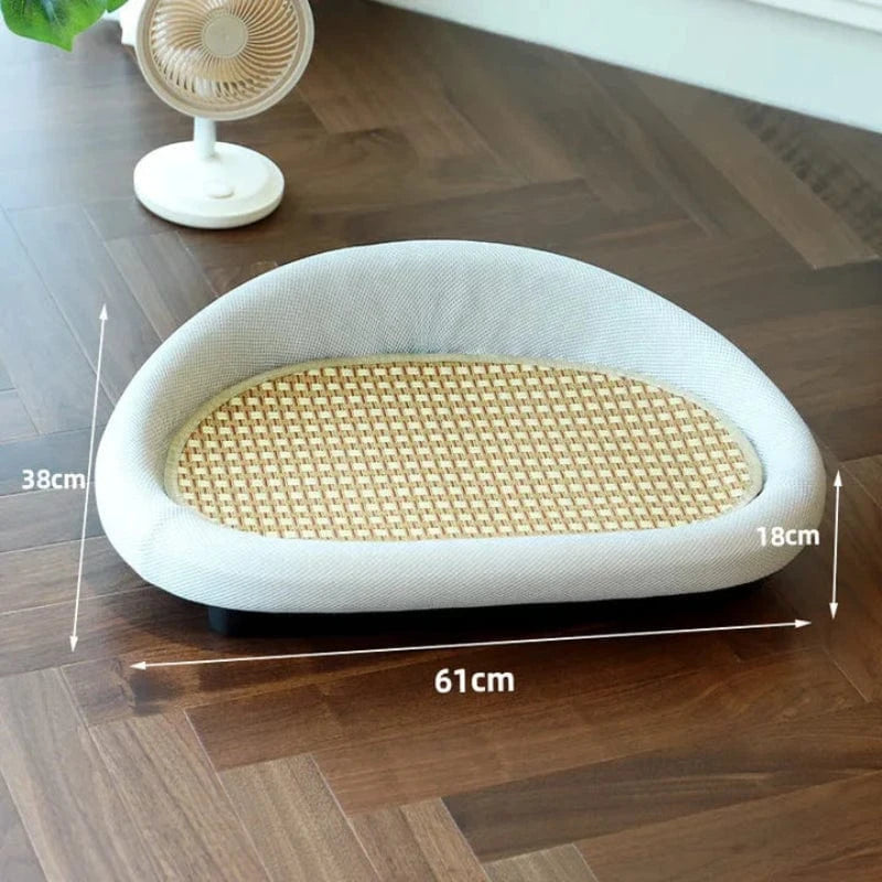 2 i 1 Varm Katteseng og Kradser - Sisal - Skridsikker - Minimalistisk Cat Scratchers & Scratching Posts Danmarkmode.dk