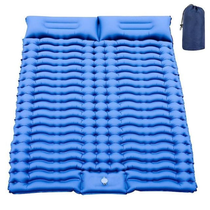 2 Personer Luftmadras med Pumpe - Udendørs - Camping - Ergonomisk Air Mattress Danmarkmode.dk