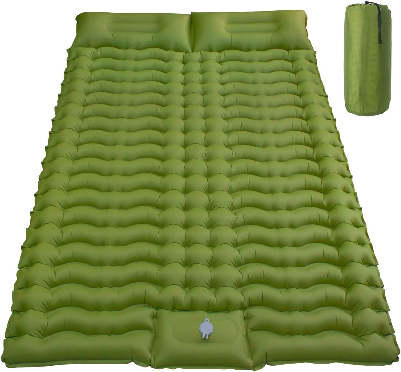2 Personer Luftmadras med Pumpe - Udendørs - Camping - Ergonomisk Air Mattress Danmarkmode.dk