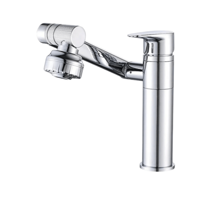 360 Grader Roterende Badeværelsesarmatur - Vandhaner - Messing - Moderne Bathroom Sink Faucets Danmarkmode.dk