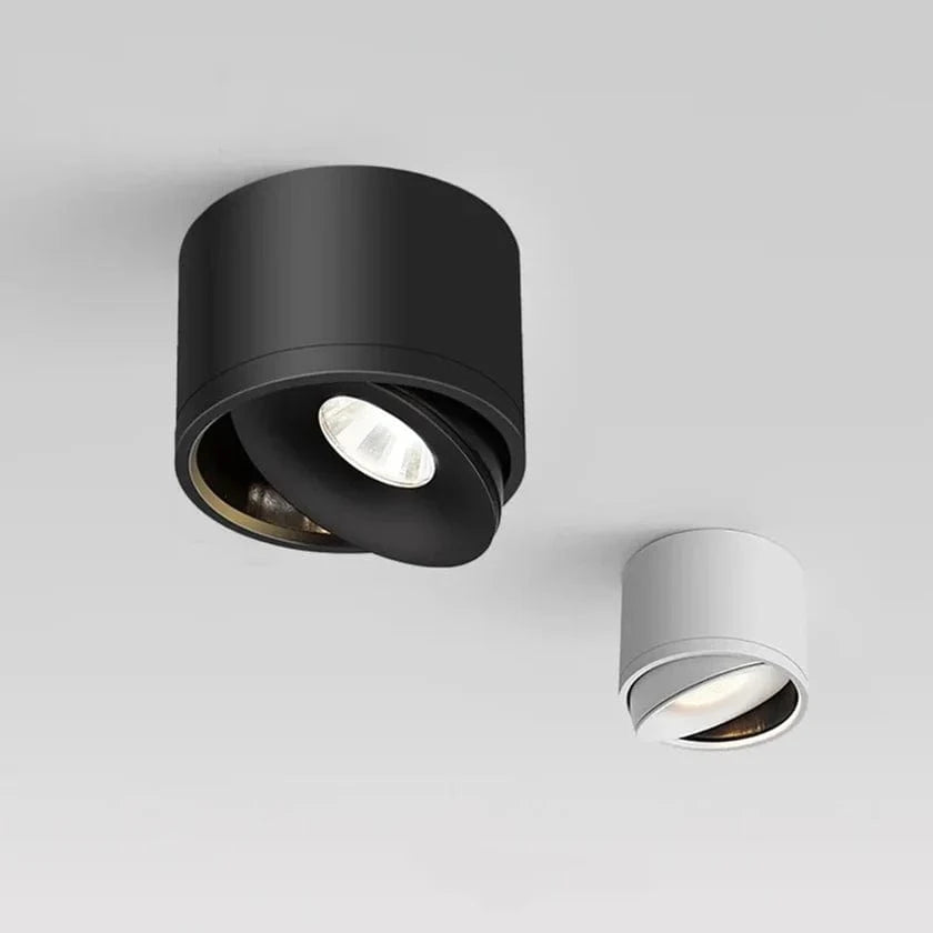 360° Drejelig Cylinder Form LED Spotlight - Downlight - Loftslampe - Dæmpbar