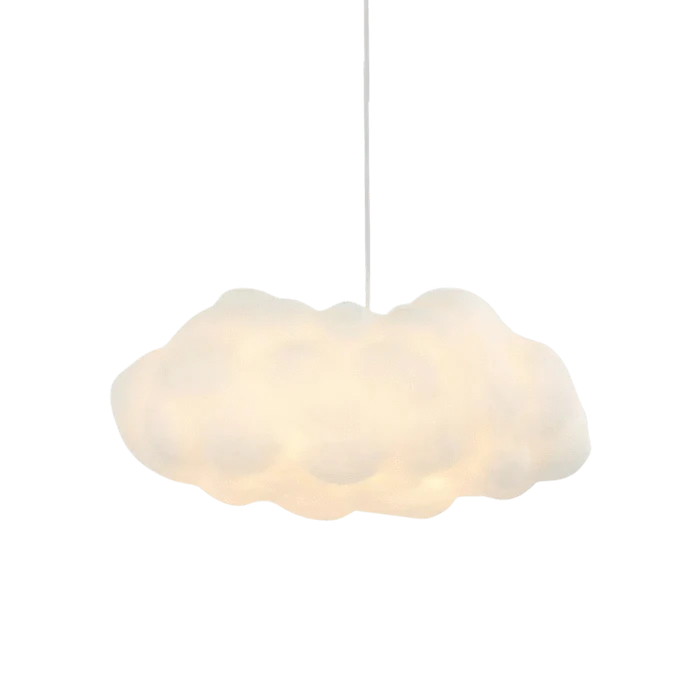 3D Cloud LED Pendel Lampe - Silke - Natlampe - Hængelampe Ceiling Light Fixtures Danmarkmode.dk