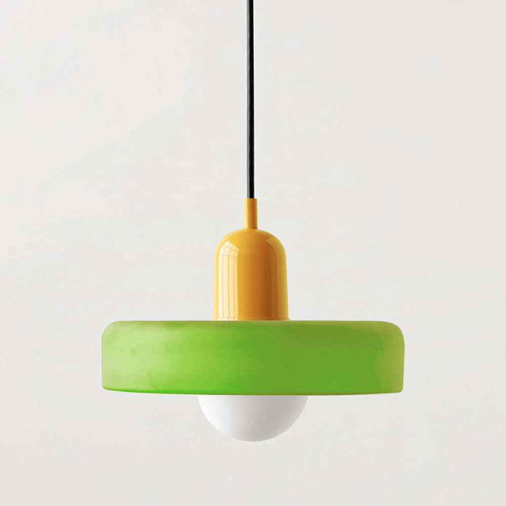 Retro Hængende Loftlampe - LED Lys - Vintage - Glas - Pendellampe