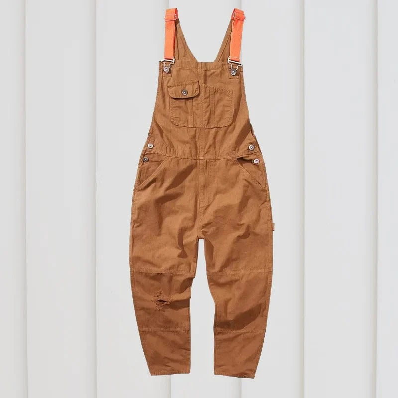 Åndbar Lærred Have Overalls - Unisex - Justerbare - Jumpsuit