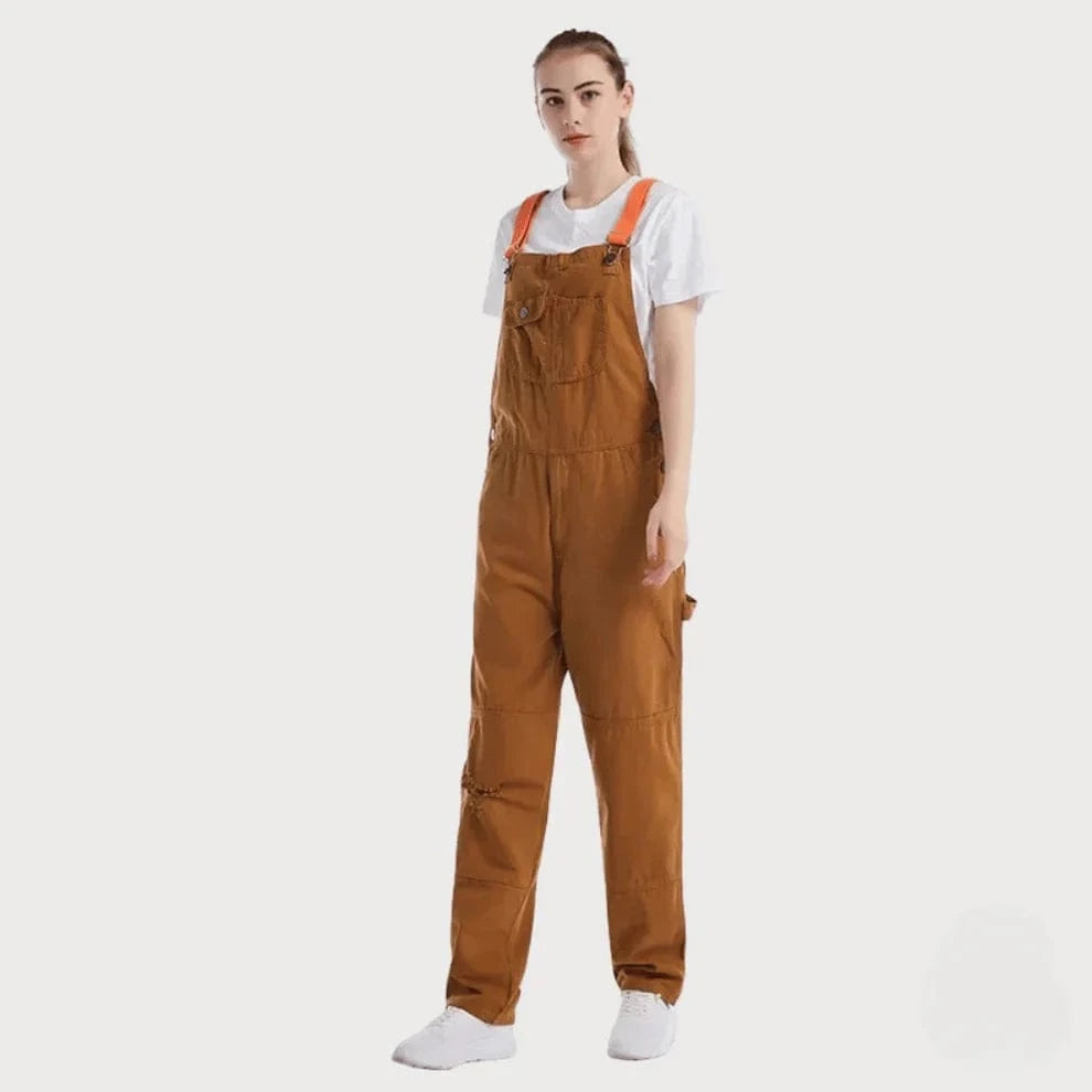 Åndbar Lærred Have Overalls - Unisex - Justerbare - Jumpsuit