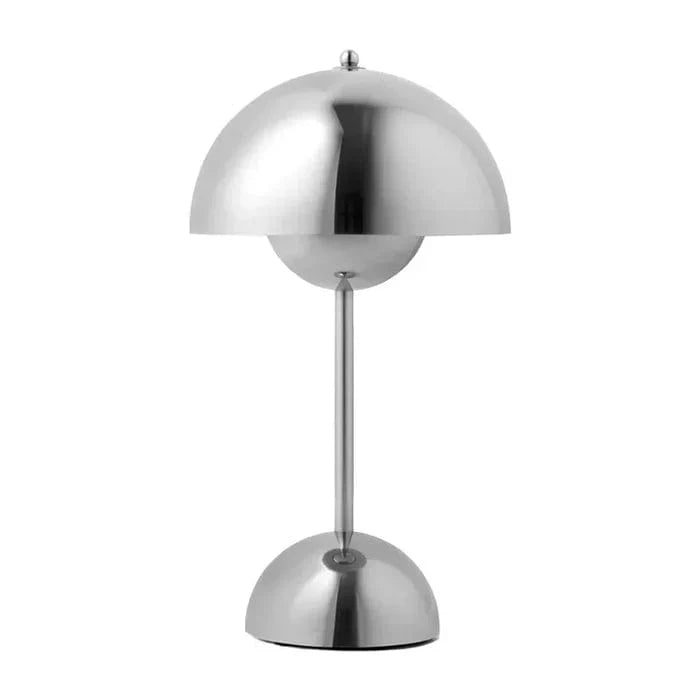 Blomsterkrukke Bærbar Bordlampe - Svamp - Trådløs - Moderne