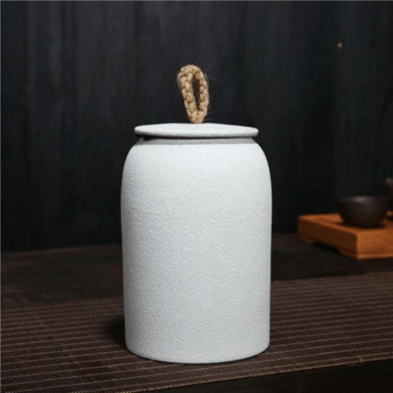 Japansk Keramik Kaffebeholder - Bærbar - Opbevaring - 900ml