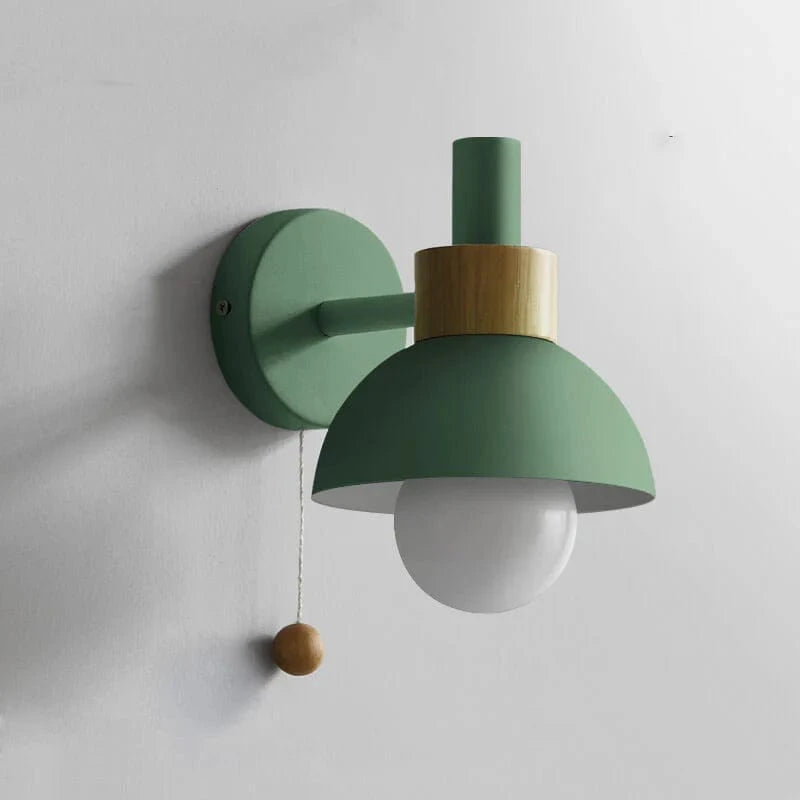 Macaron Moderne Væglampe med Træk Ledningen - Matte - Indendør - Boligindretning