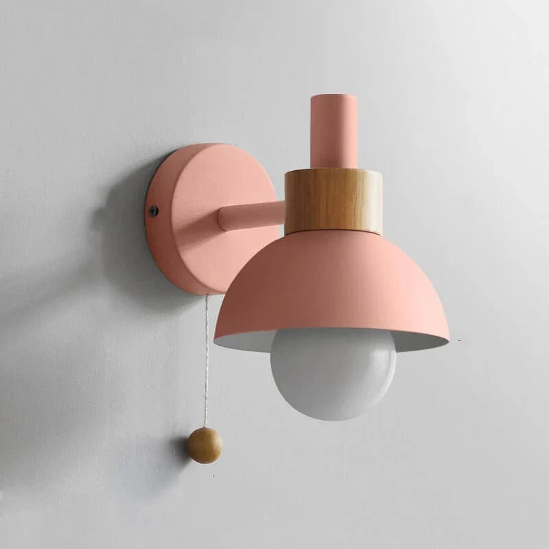 Macaron Moderne Væglampe med Træk Ledningen - Matte - Indendør - Boligindretning