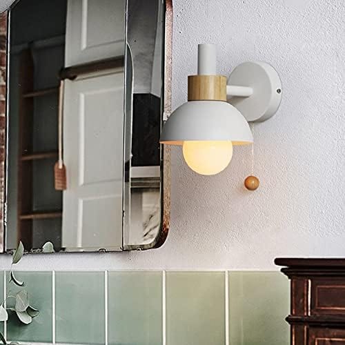 Macaron Moderne Væglampe med Træk Ledningen - Matte - Aluminium - Boligindretning
