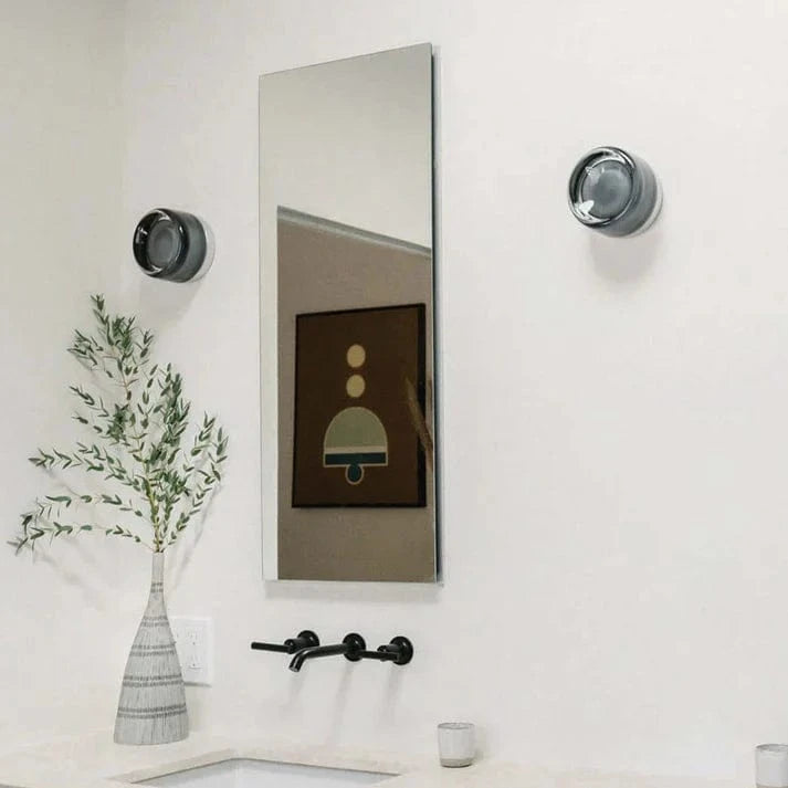 Moderne Dimple Væglampe - LED - Glas - 14 cm