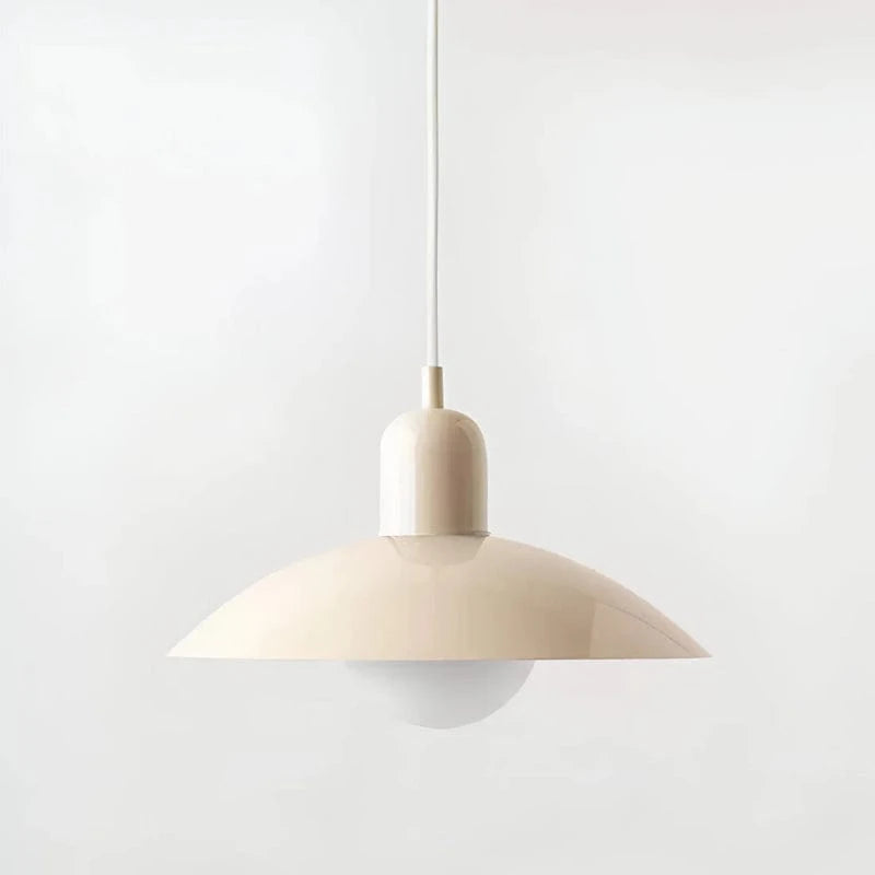 Moderne Jern Cone Lampeskærm Pendellampe - LED - Glossy - Ø32 cm