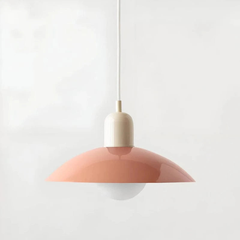 Moderne Jern Cone Lampeskærm Pendellampe - LED - Glossy - Ø32 cm