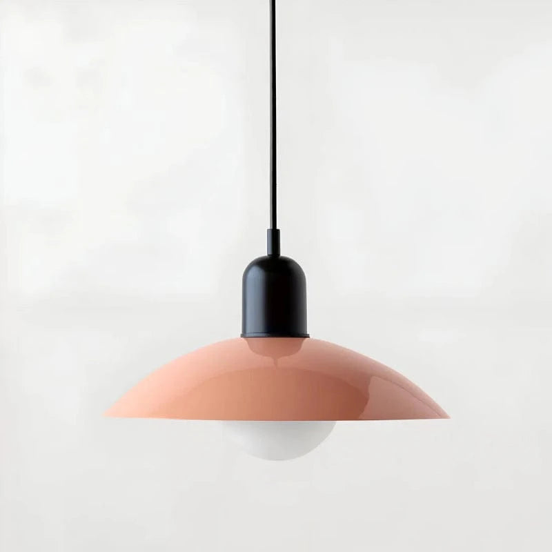 Moderne Jern Cone Lampeskærm Pendellampe - LED - Glossy - Ø32 cm