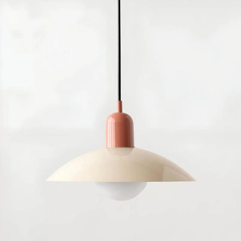 Moderne Jern Cone Lampeskærm Pendellampe - LED - Glossy - Ø32 cm