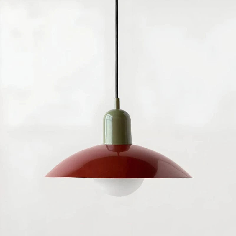 Moderne Jern Cone Lampeskærm Pendellampe - LED - Glossy - Ø32 cm