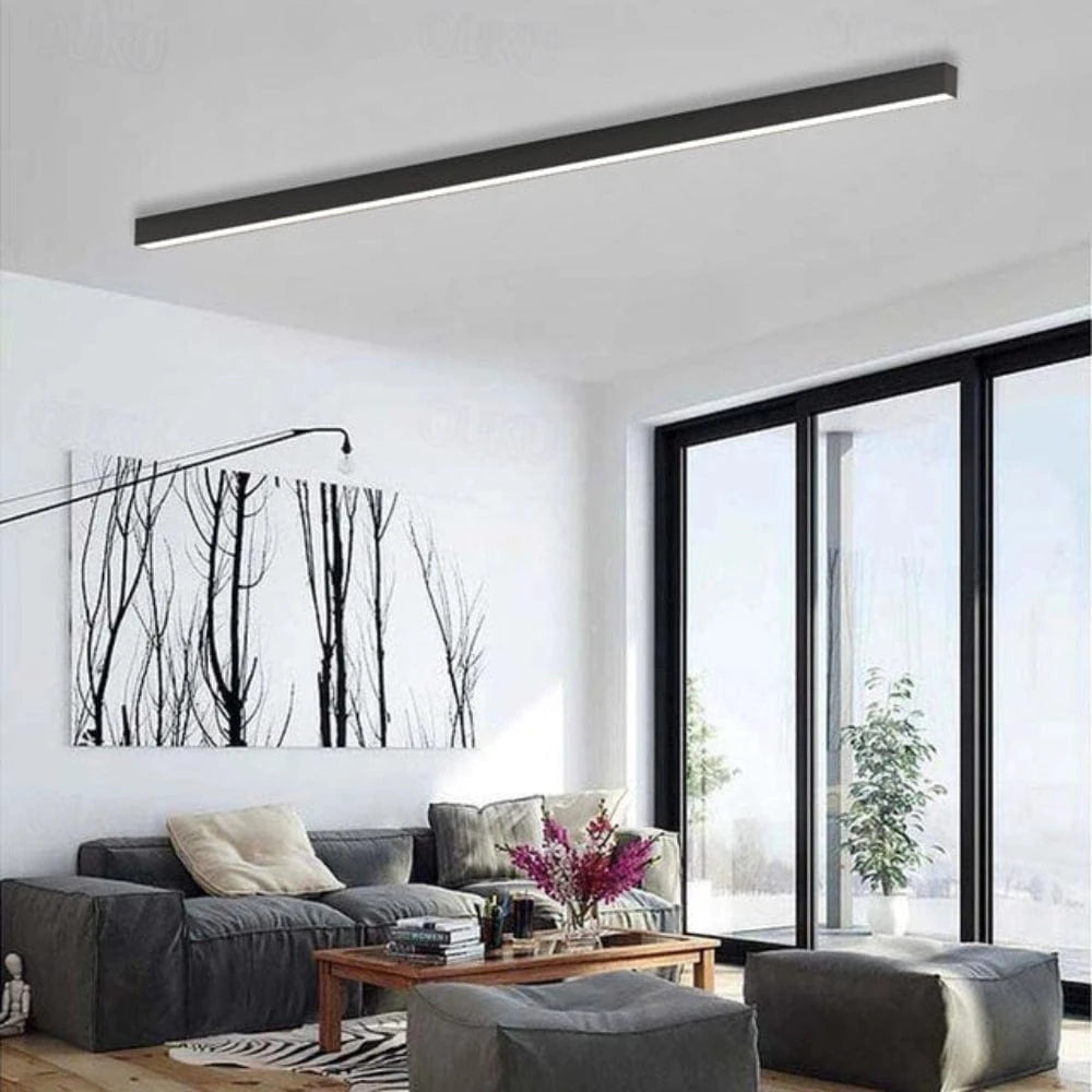Moderne Lineær LED Loftslampe - Akryl - Light Bar - Minimalistisk