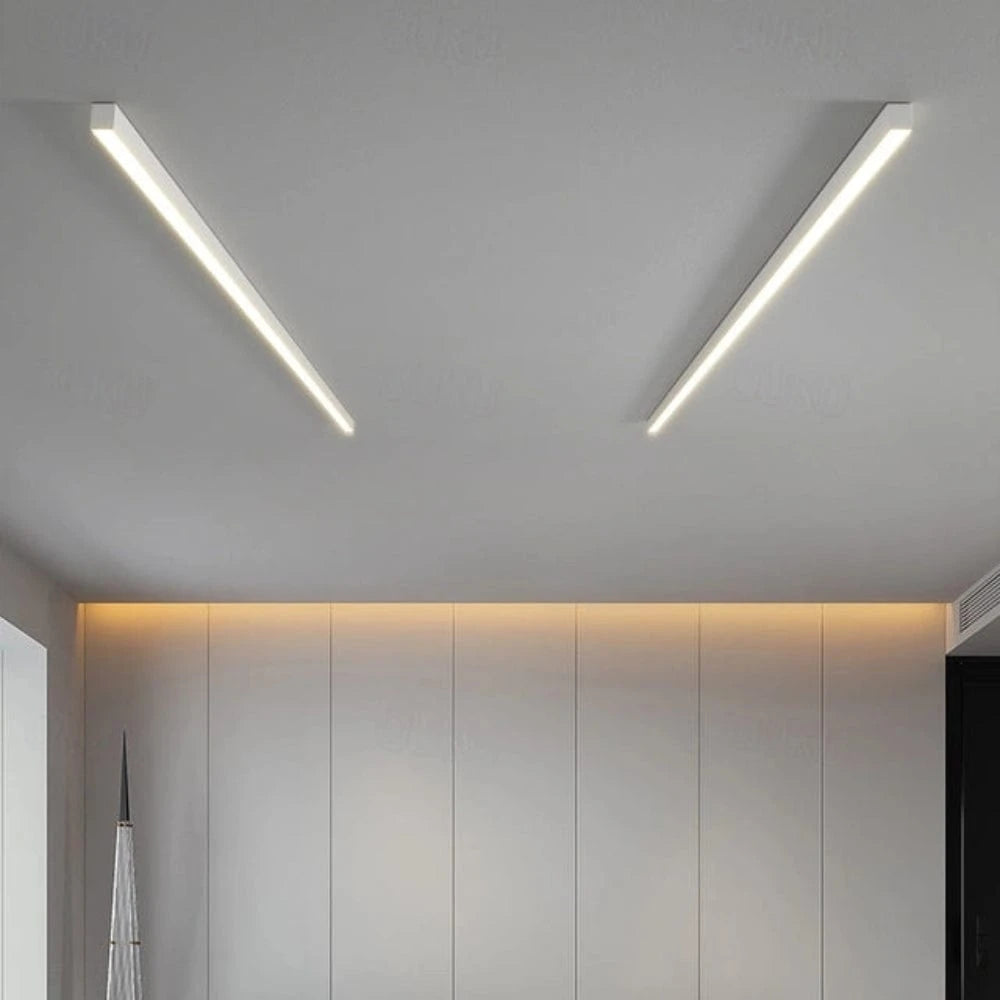 Moderne Lineær LED Loftslampe - Akryl - Light Bar - Minimalistisk