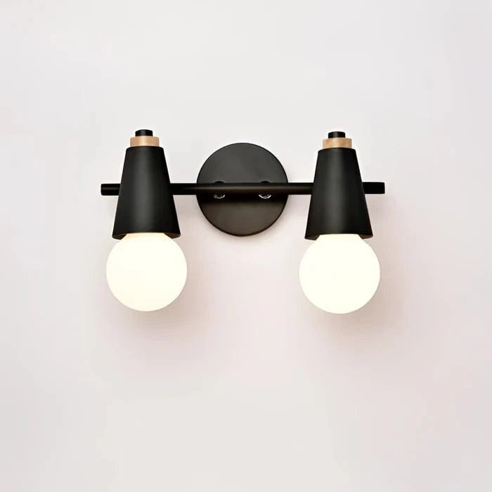 Moderne Minimalistisk Væglampe - LED Pære - Iron - Matte - Træ