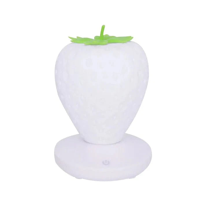 Strawberry LED Sengelampe - Silikone - Natlampe - Genopladelig