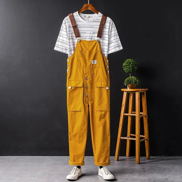 Afslappet Lige Ben Overalls Dame og Mænd - Arbejdstøj - Havearbejde - Jumpsuit Overalls Danmarkmode.dk
