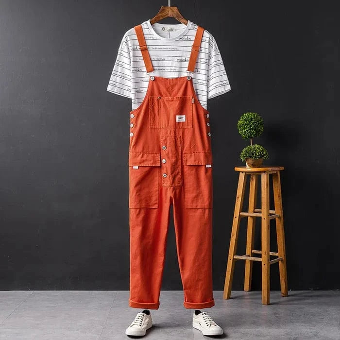 Afslappet Lige Ben Overalls Dame og Mænd - Arbejdstøj - Havearbejde - Jumpsuit Overalls Danmarkmode.dk