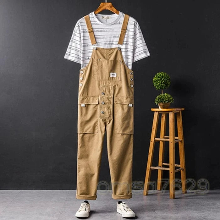 Afslappet Lige Ben Overalls Dame og Mænd - Arbejdstøj - Havearbejde - Jumpsuit Overalls Danmarkmode.dk