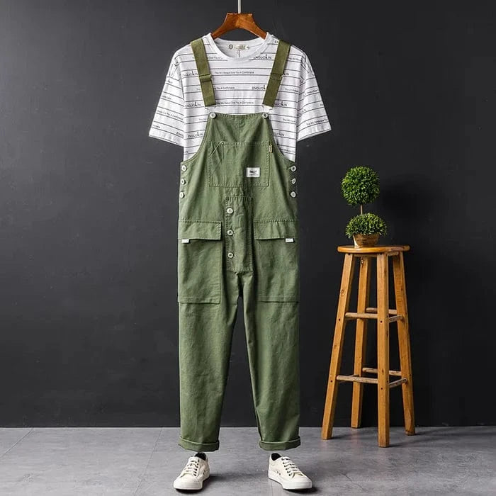Afslappet Lige Ben Overalls Dame og Mænd - Arbejdstøj - Havearbejde - Jumpsuit Overalls Danmarkmode.dk