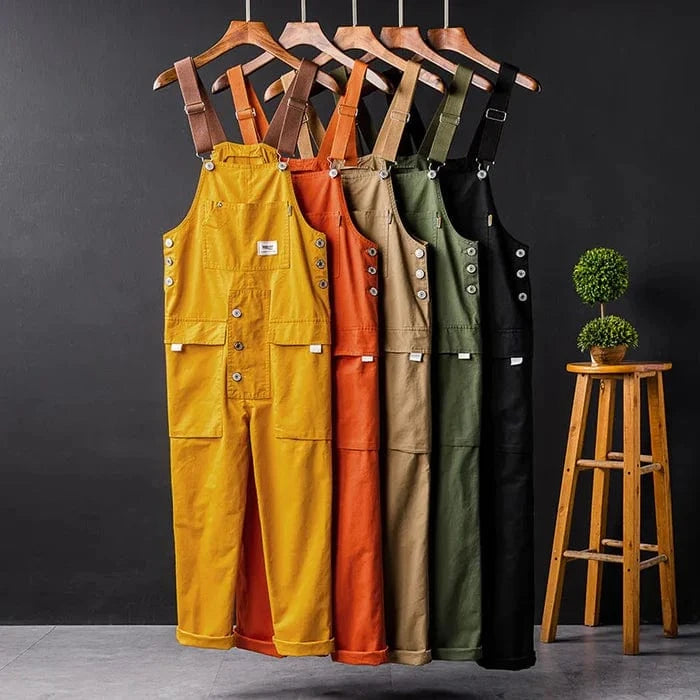 Afslappet Lige Ben Overalls Dame og Mænd - Arbejdstøj - Havearbejde - Jumpsuit Overalls Danmarkmode.dk