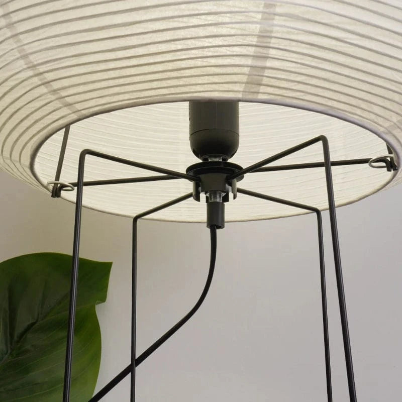 Akari 24N 3 Tiered Rispapir Bordlampe - Natlampe - Japandi - E27 Table Lamp Danmarkmode.dk