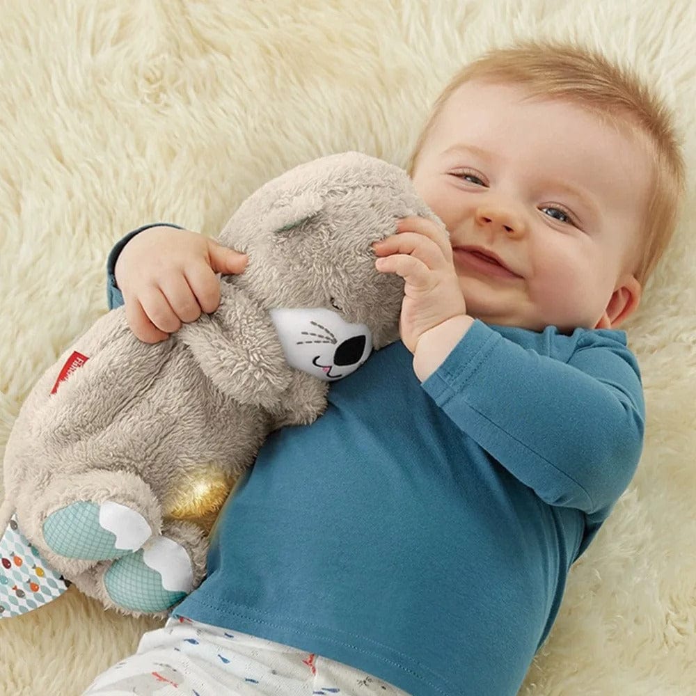 Åndbar bamse mod angst | Bamse til børn, blød, beroligende, anti-angst, sikker plastik, perfekt gave Stuffed Animals Danmarkmode.dk