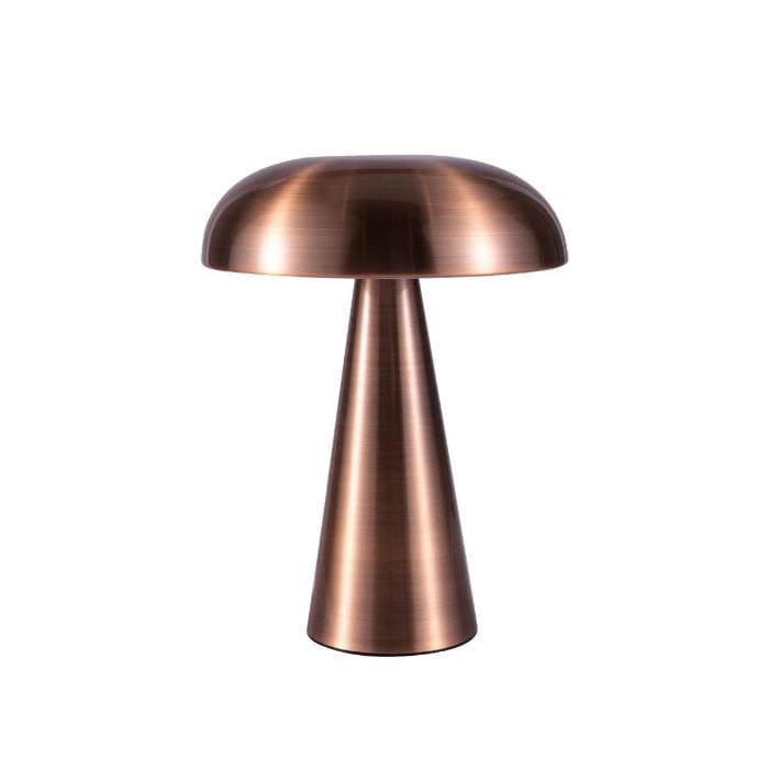 Bærbar Mushroom Bordlampe - Trådløs - Genopladelig - Touch Kontrol - Trådløs Table Lamp Danmarkmode.dk