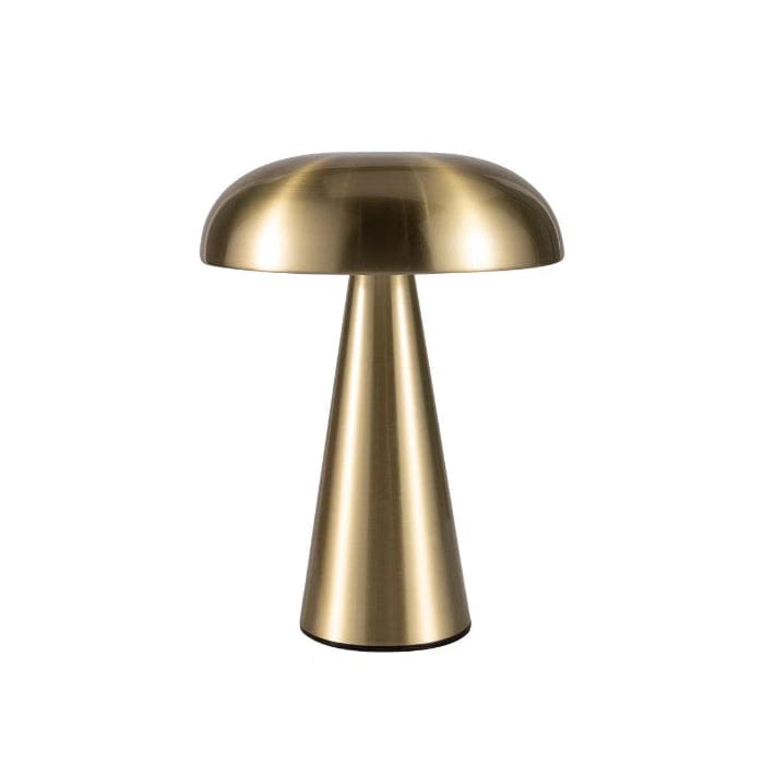 Bærbar Mushroom Bordlampe - Trådløs - Genopladelig - Touch Kontrol - Trådløs Table Lamp Danmarkmode.dk