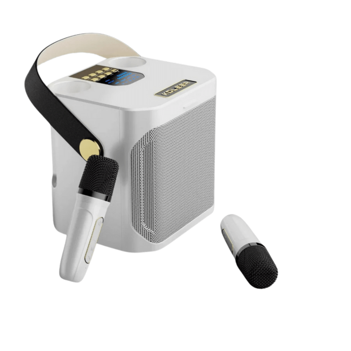 Bærbar Trådløs Karaoke Anlæg - Karaoke Sæt - Bluetooth Højttaler - Mikrofon Karaoke Systems Danmarkmode.dk