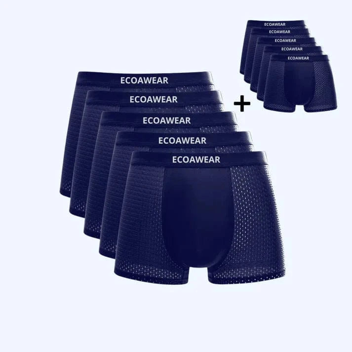 Bambus Boxershorts Mænd- Underbukser - 5 pak - Plus 5 ekstra GRATIS Boxer Shorts Danmarkmode.dk