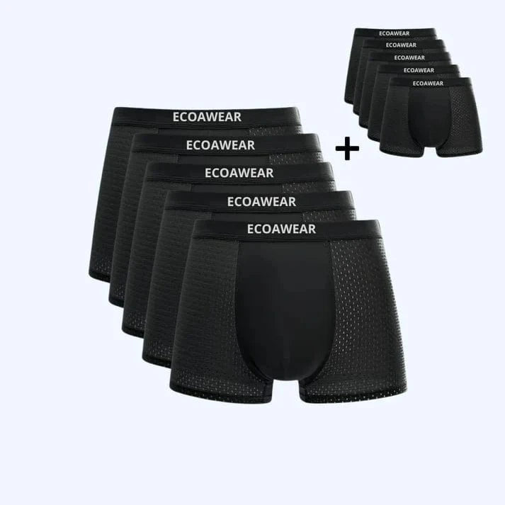 Bambus Boxershorts Mænd- Underbukser - 5 pak - Plus 5 ekstra GRATIS Boxer Shorts Danmarkmode.dk
