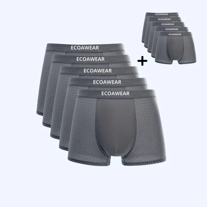 Bambus Boxershorts Mænd- Underbukser - 5 pak - Plus 5 ekstra GRATIS Boxer Shorts Danmarkmode.dk