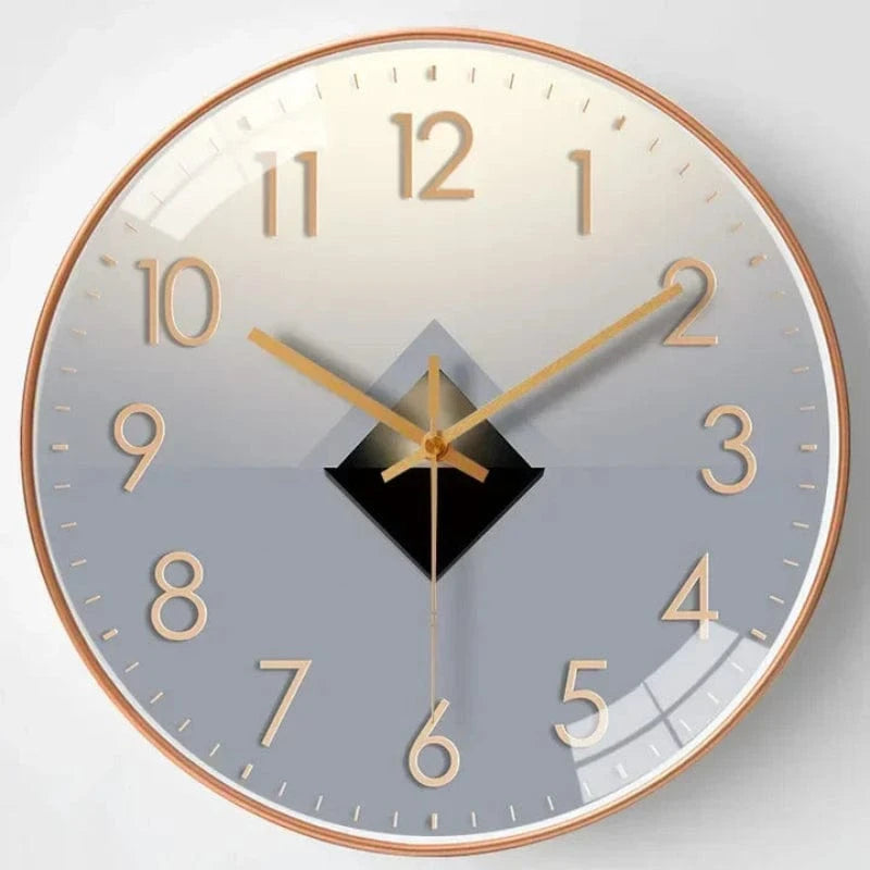 Batteridrevet Digitalt Lydløst Vægur - Moderne - Vægur med Tal - ABS Wall Clock Danmarkmode.dk
