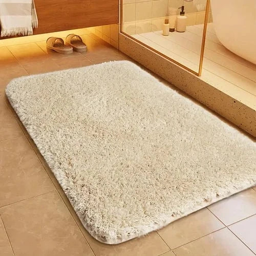 Blød Badeværelse Bademåtte - Absorberende - Dørmåtte - Skridsikker Bath Mats Danmarkmode.dk