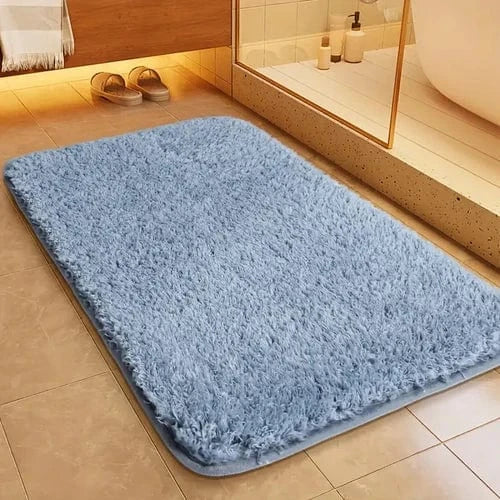 Blød Badeværelse Bademåtte - Absorberende - Dørmåtte - Skridsikker Bath Mats Danmarkmode.dk