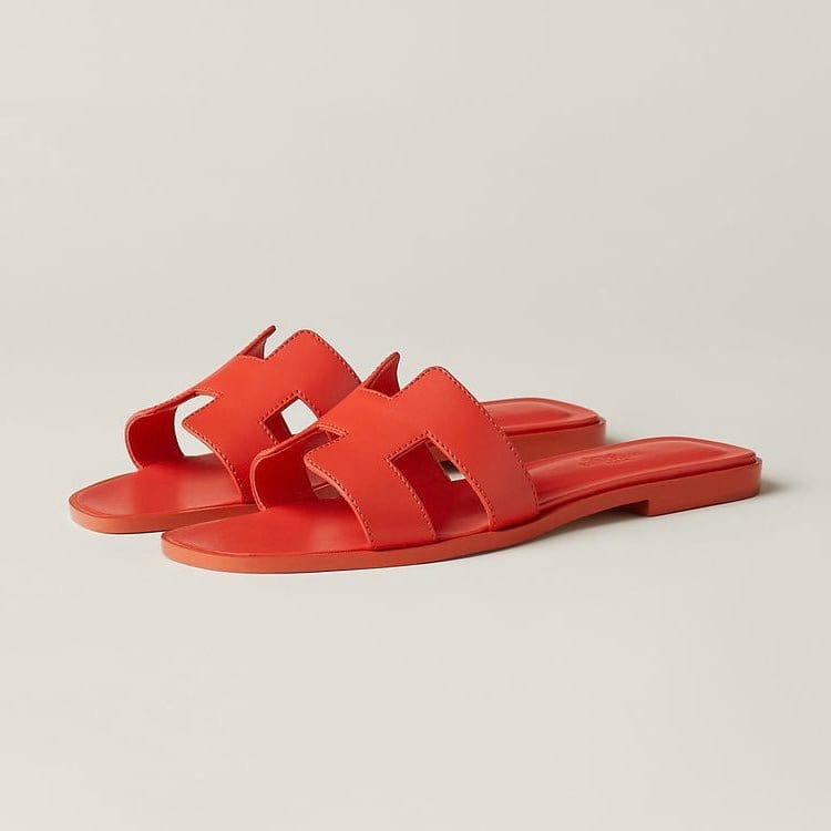 Brev H Flade Sandaler Dame - Læder - Slip on - Sommer Sandals Danmarkmode.dk