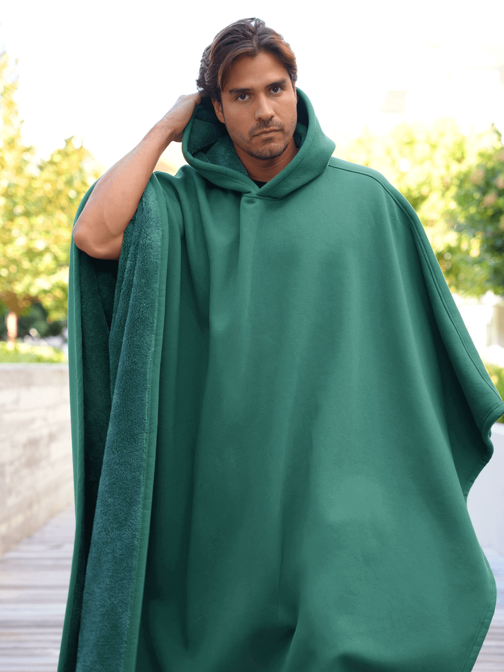 Cloak Hoodie – Vægtet Hættetrøje – Oversized & Ultra-blød – Anti-stress Design Loungewear Tops Danmarkmode