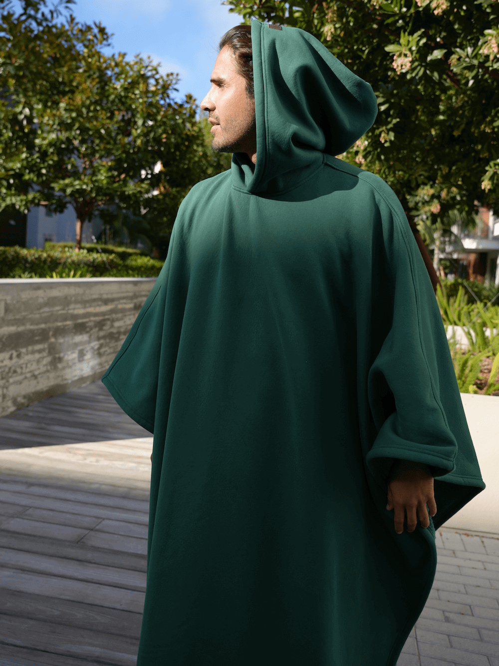 Cloak Hoodie – Vægtet Hættetrøje – Oversized & Ultra-blød – Anti-stress Design Loungewear Tops Danmarkmode