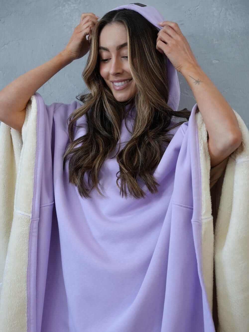 Cloak Hoodie – Vægtet Hættetrøje – Oversized & Ultra-blød – Anti-stress Design Loungewear Tops Danmarkmode
