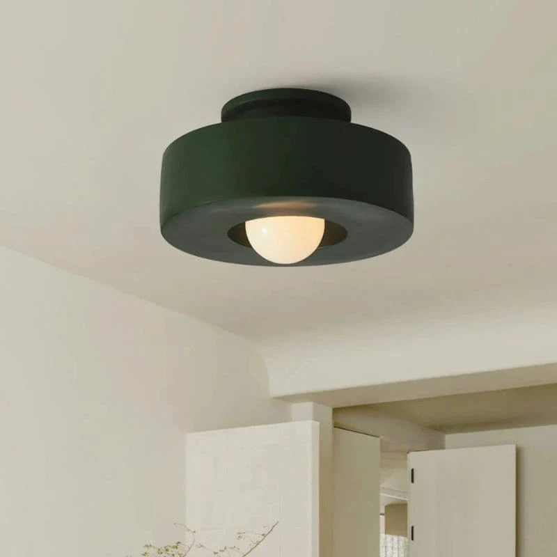 Cylindrisk Tromleform Loftlampe - Matte - LED Pære - Moderne - 30cm Ceiling Light Fixtures Danmarkmode.dk